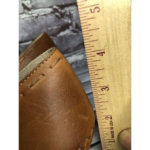 Pikolinos Brown Leather Cut Out Floral Pump Heel Shoes Women’s Sz 41EU/10.5M US - Picture 9 of 16